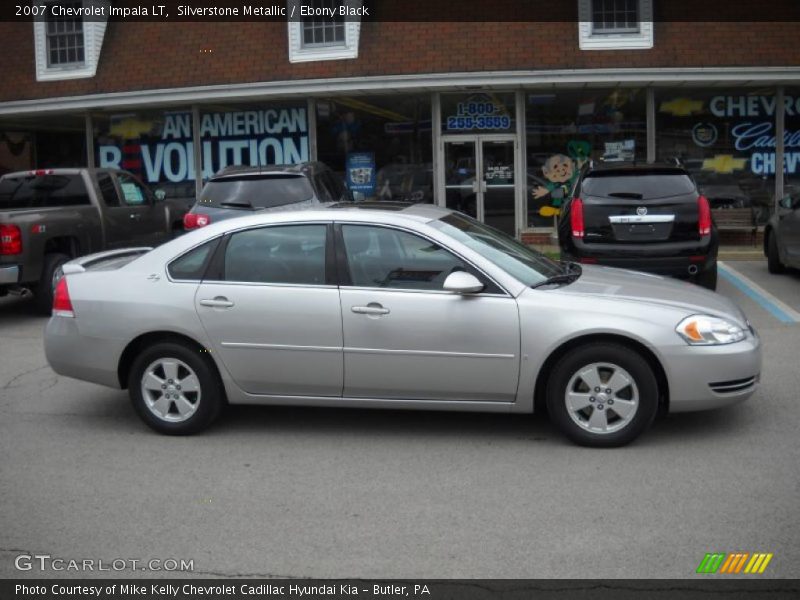 Silverstone Metallic / Ebony Black 2007 Chevrolet Impala LT