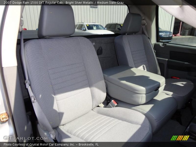 Bright Silver Metallic / Medium Slate Gray 2007 Dodge Ram 1500 SXT Regular Cab