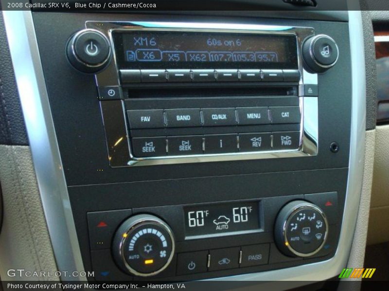 Blue Chip / Cashmere/Cocoa 2008 Cadillac SRX V6