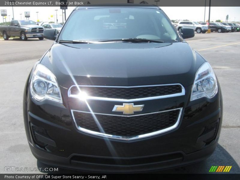 Black / Jet Black 2011 Chevrolet Equinox LT