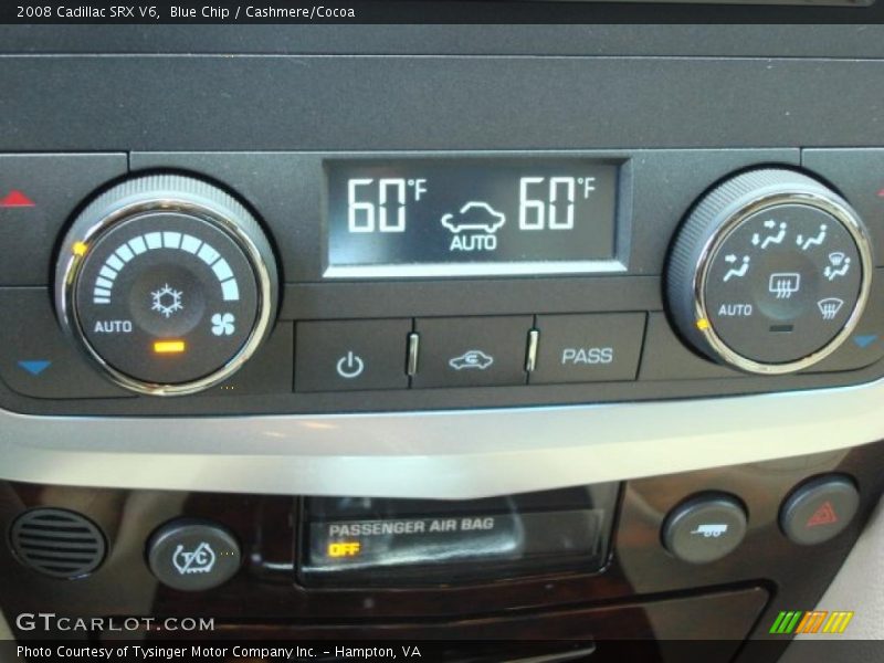 Blue Chip / Cashmere/Cocoa 2008 Cadillac SRX V6