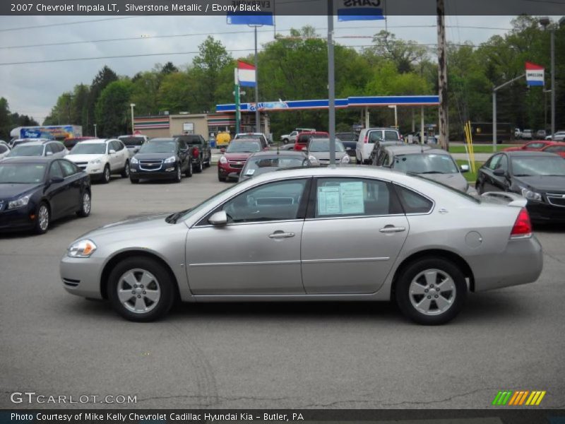 Silverstone Metallic / Ebony Black 2007 Chevrolet Impala LT