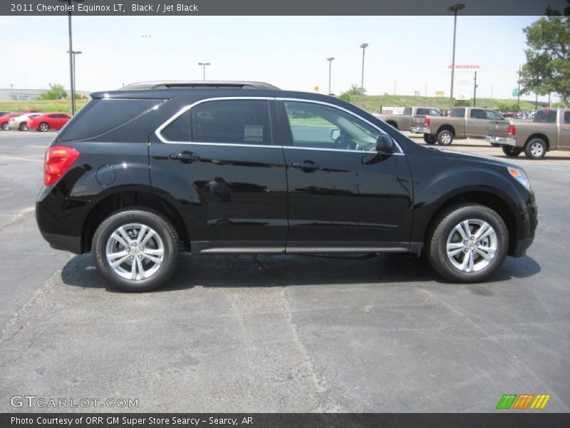 Black / Jet Black 2011 Chevrolet Equinox LT