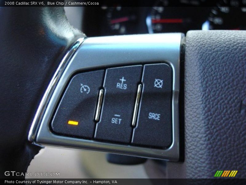 Blue Chip / Cashmere/Cocoa 2008 Cadillac SRX V6