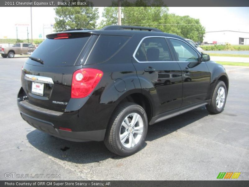 Black / Jet Black 2011 Chevrolet Equinox LT