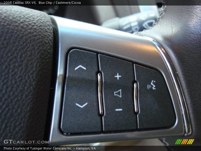 Blue Chip / Cashmere/Cocoa 2008 Cadillac SRX V6