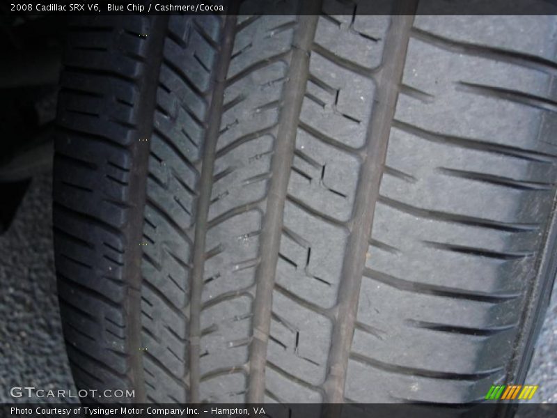 Blue Chip / Cashmere/Cocoa 2008 Cadillac SRX V6