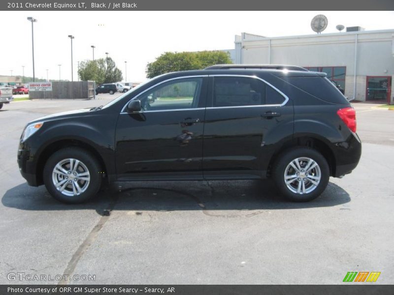 Black / Jet Black 2011 Chevrolet Equinox LT