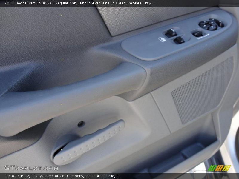 Bright Silver Metallic / Medium Slate Gray 2007 Dodge Ram 1500 SXT Regular Cab