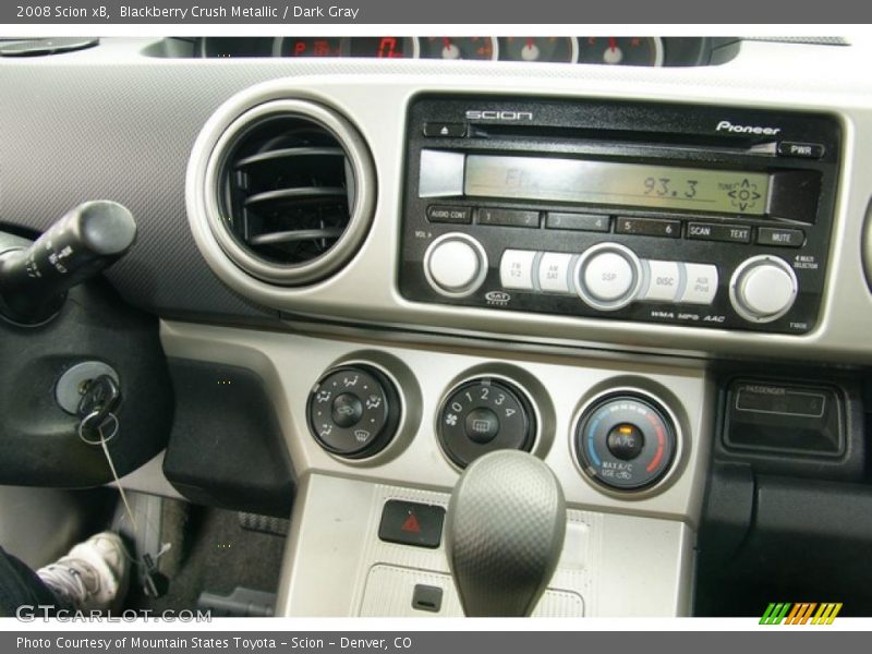 Blackberry Crush Metallic / Dark Gray 2008 Scion xB