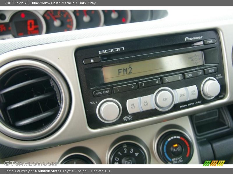 Blackberry Crush Metallic / Dark Gray 2008 Scion xB