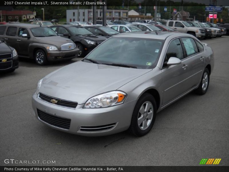 Silverstone Metallic / Ebony Black 2007 Chevrolet Impala LT