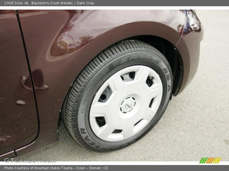 Blackberry Crush Metallic / Dark Gray 2008 Scion xB
