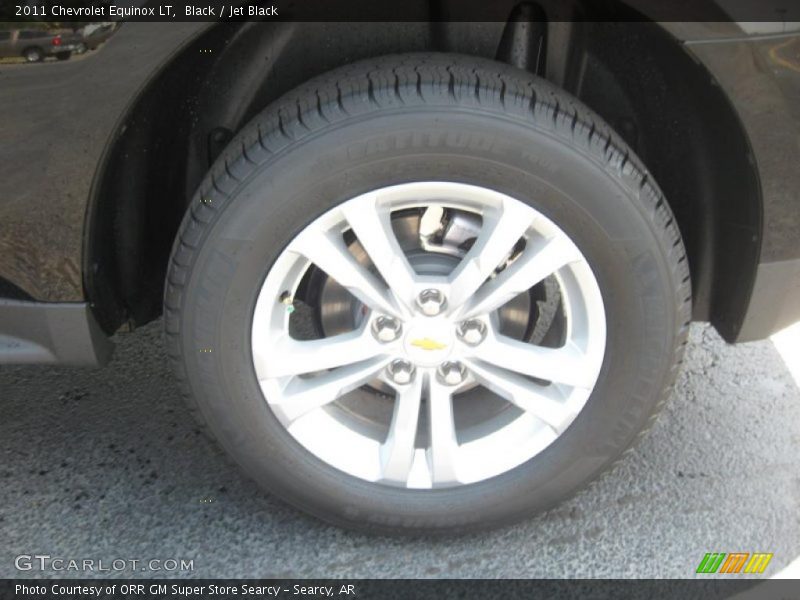 Black / Jet Black 2011 Chevrolet Equinox LT