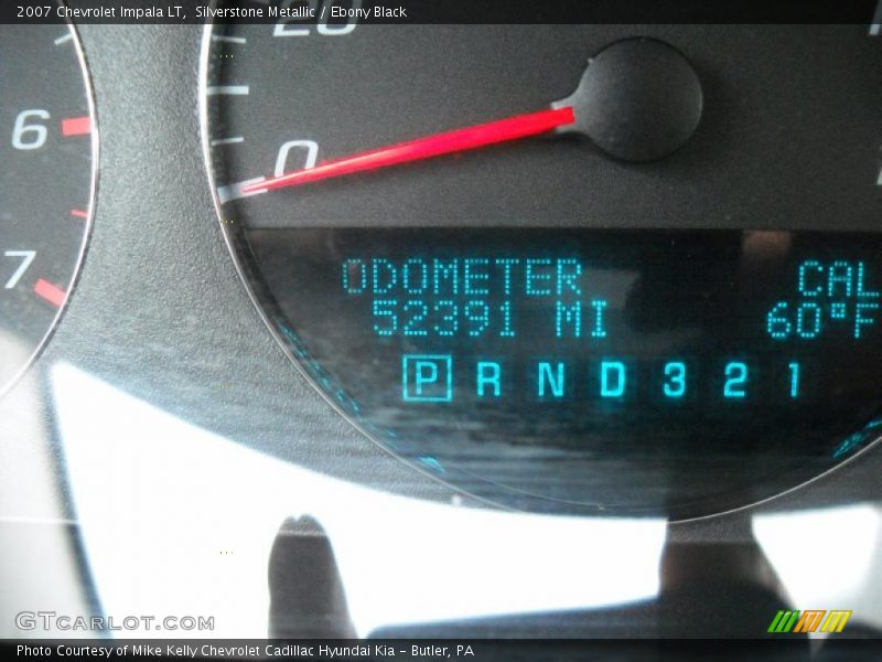 Silverstone Metallic / Ebony Black 2007 Chevrolet Impala LT