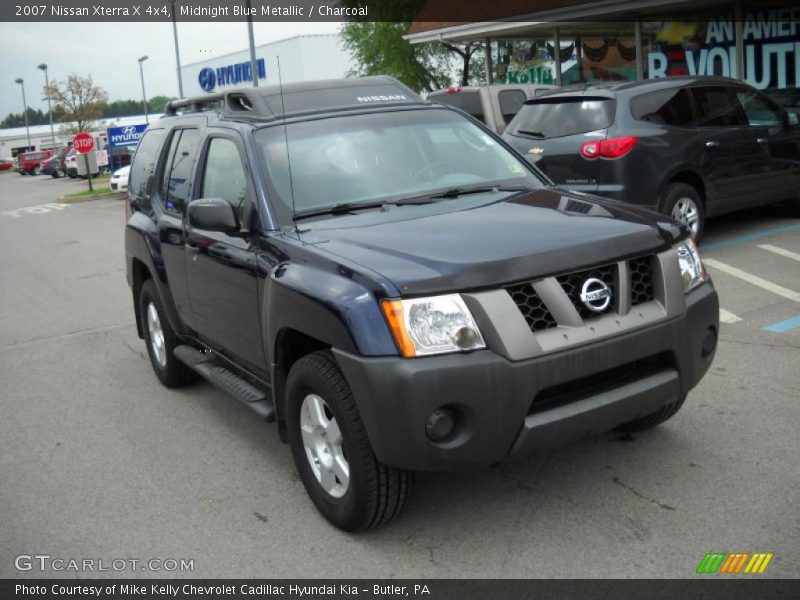 Midnight Blue Metallic / Charcoal 2007 Nissan Xterra X 4x4