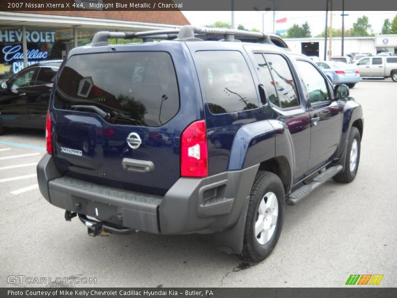 Midnight Blue Metallic / Charcoal 2007 Nissan Xterra X 4x4
