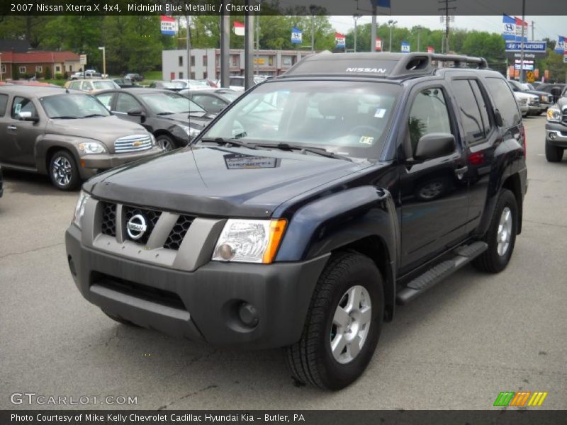 Midnight Blue Metallic / Charcoal 2007 Nissan Xterra X 4x4