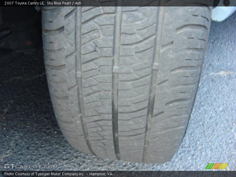 Sky Blue Pearl / Ash 2007 Toyota Camry LE