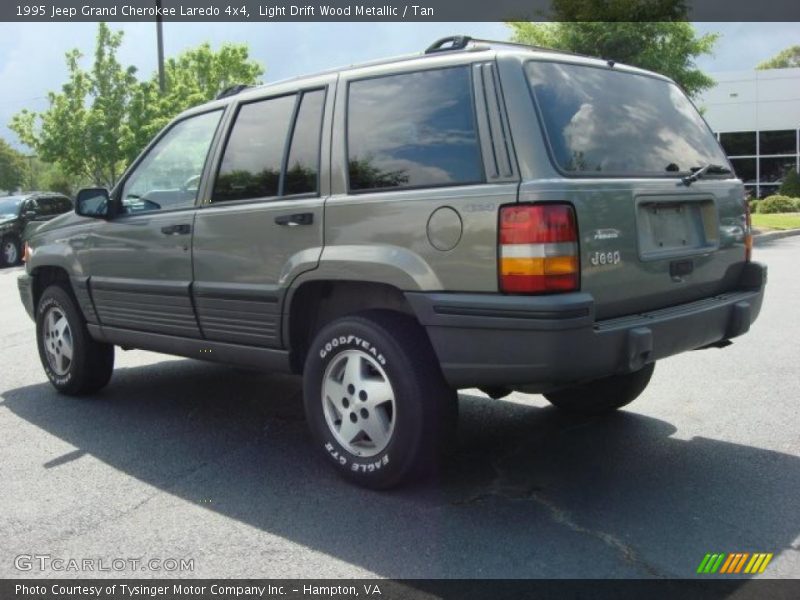 Light Drift Wood Metallic / Tan 1995 Jeep Grand Cherokee Laredo 4x4