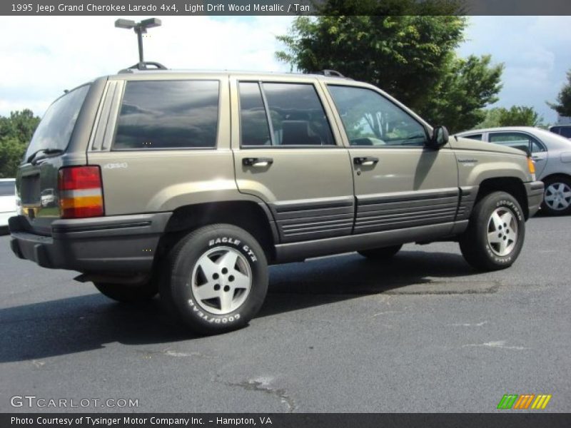 Light Drift Wood Metallic / Tan 1995 Jeep Grand Cherokee Laredo 4x4