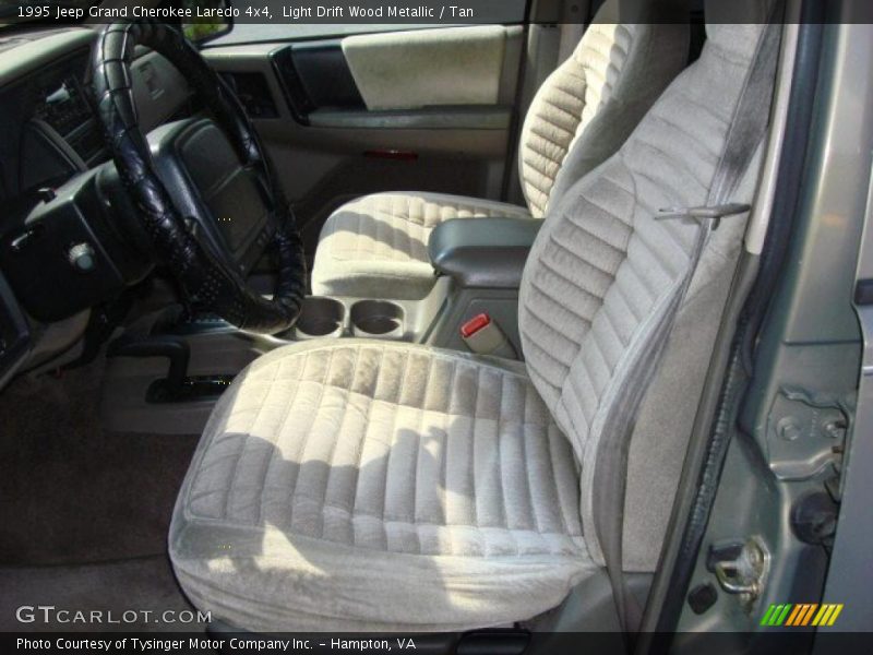 Light Drift Wood Metallic / Tan 1995 Jeep Grand Cherokee Laredo 4x4