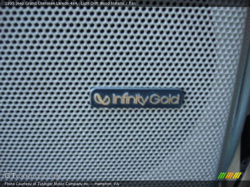 Light Drift Wood Metallic / Tan 1995 Jeep Grand Cherokee Laredo 4x4