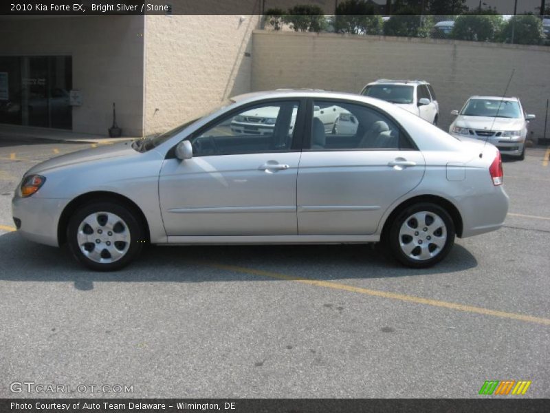 Bright Silver / Stone 2010 Kia Forte EX