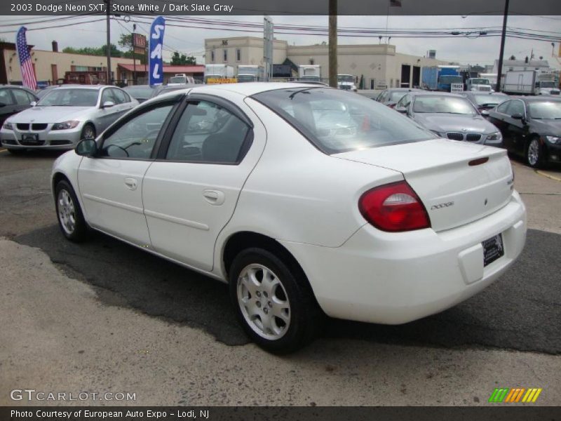 Stone White / Dark Slate Gray 2003 Dodge Neon SXT