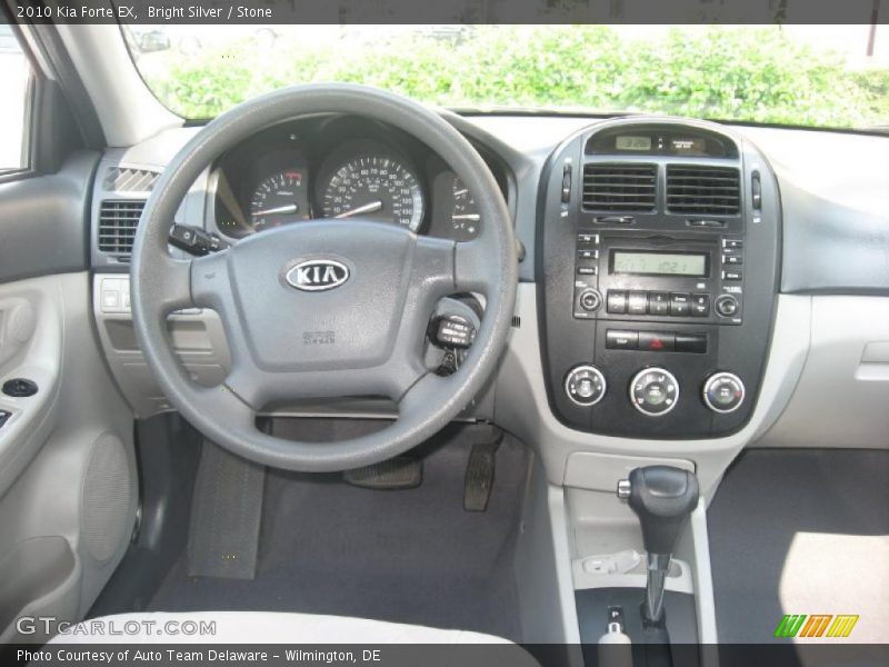 Bright Silver / Stone 2010 Kia Forte EX