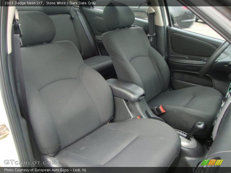 Stone White / Dark Slate Gray 2003 Dodge Neon SXT
