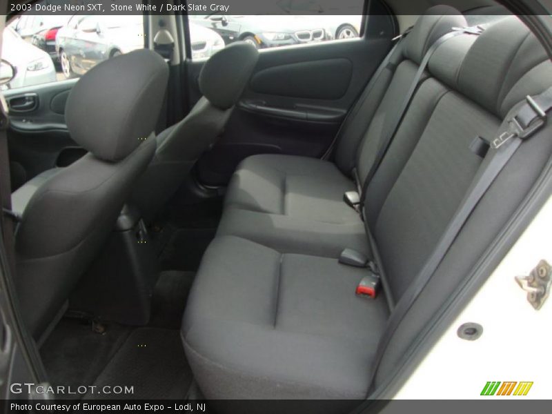 Stone White / Dark Slate Gray 2003 Dodge Neon SXT