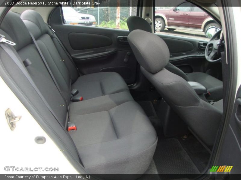 Stone White / Dark Slate Gray 2003 Dodge Neon SXT