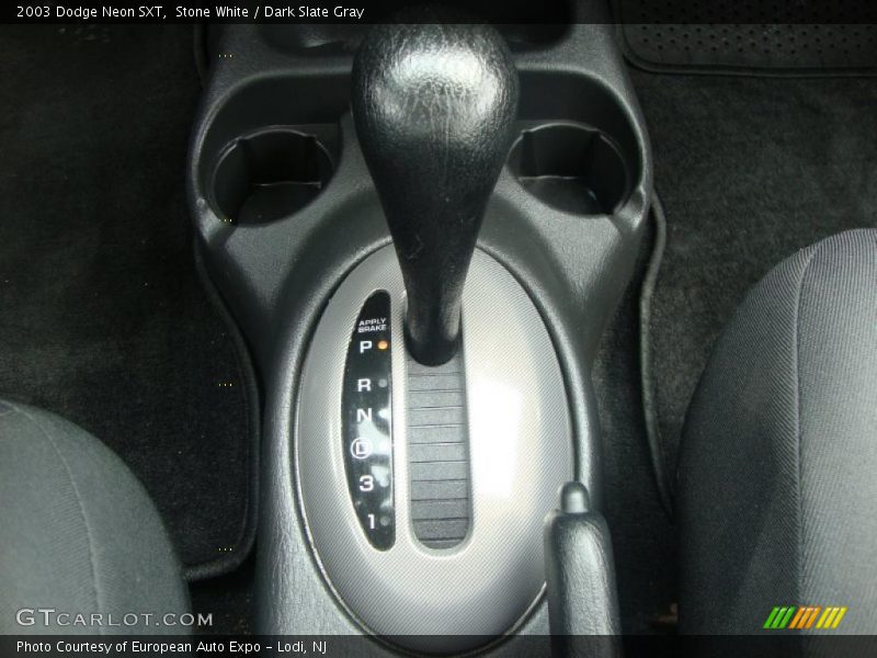 Stone White / Dark Slate Gray 2003 Dodge Neon SXT