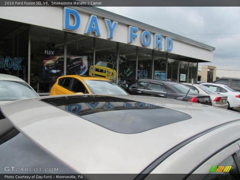 Smokestone Metallic / Camel 2010 Ford Fusion SEL V6