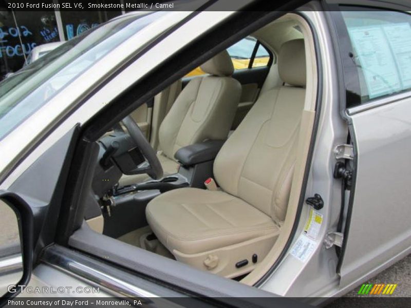 Smokestone Metallic / Camel 2010 Ford Fusion SEL V6