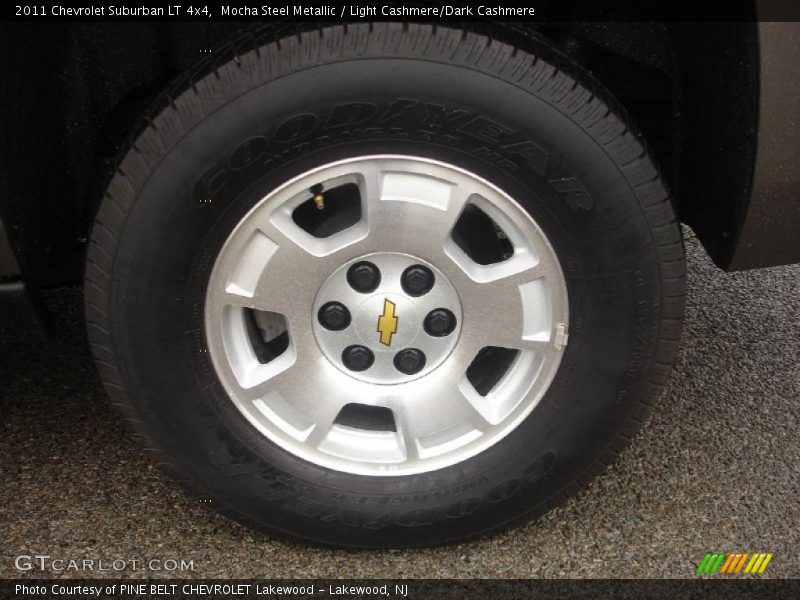 Mocha Steel Metallic / Light Cashmere/Dark Cashmere 2011 Chevrolet Suburban LT 4x4