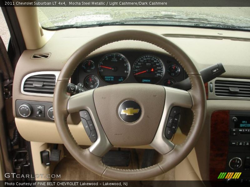 Mocha Steel Metallic / Light Cashmere/Dark Cashmere 2011 Chevrolet Suburban LT 4x4