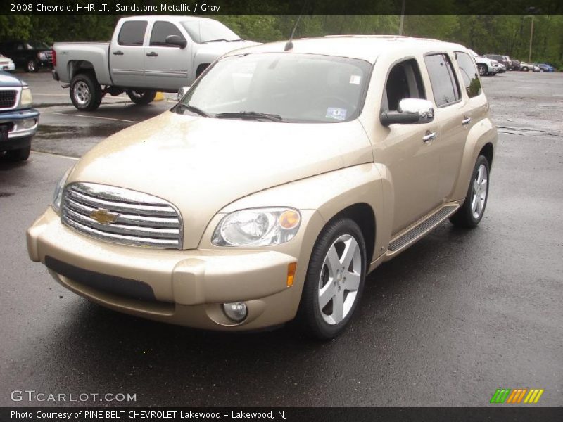 Sandstone Metallic / Gray 2008 Chevrolet HHR LT
