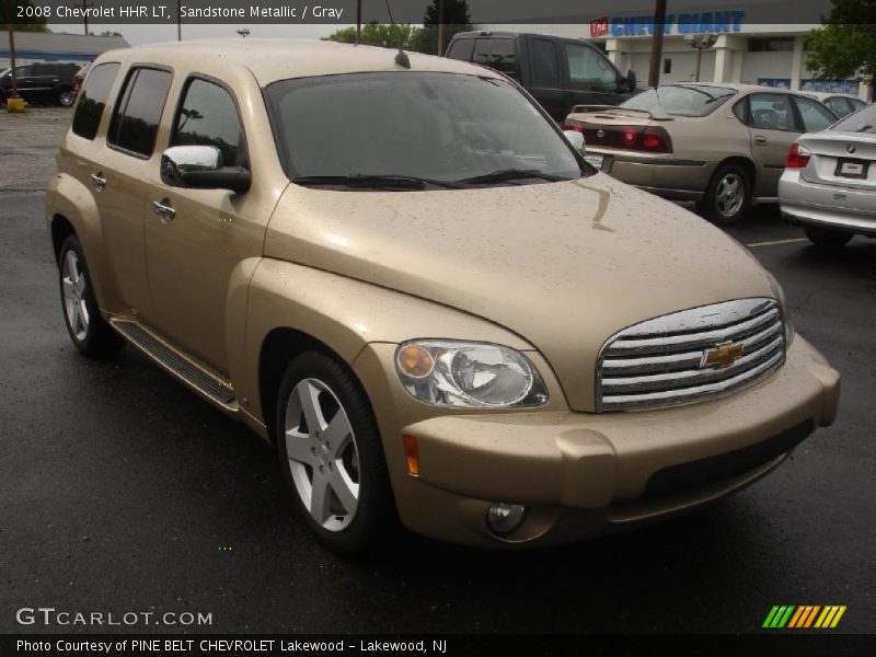 Sandstone Metallic / Gray 2008 Chevrolet HHR LT