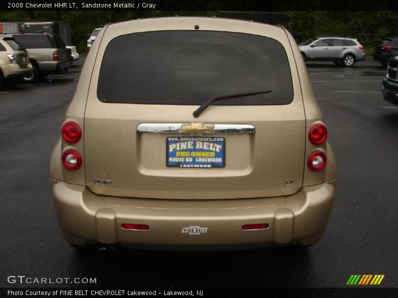 Sandstone Metallic / Gray 2008 Chevrolet HHR LT