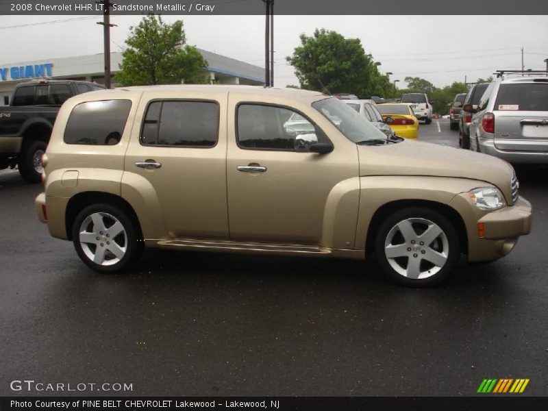 Sandstone Metallic / Gray 2008 Chevrolet HHR LT
