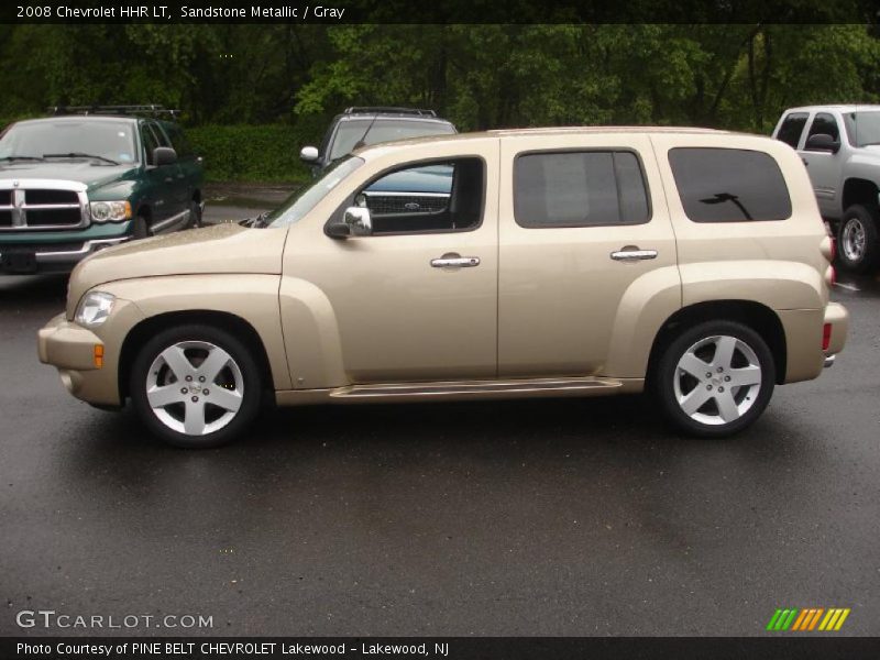 Sandstone Metallic / Gray 2008 Chevrolet HHR LT