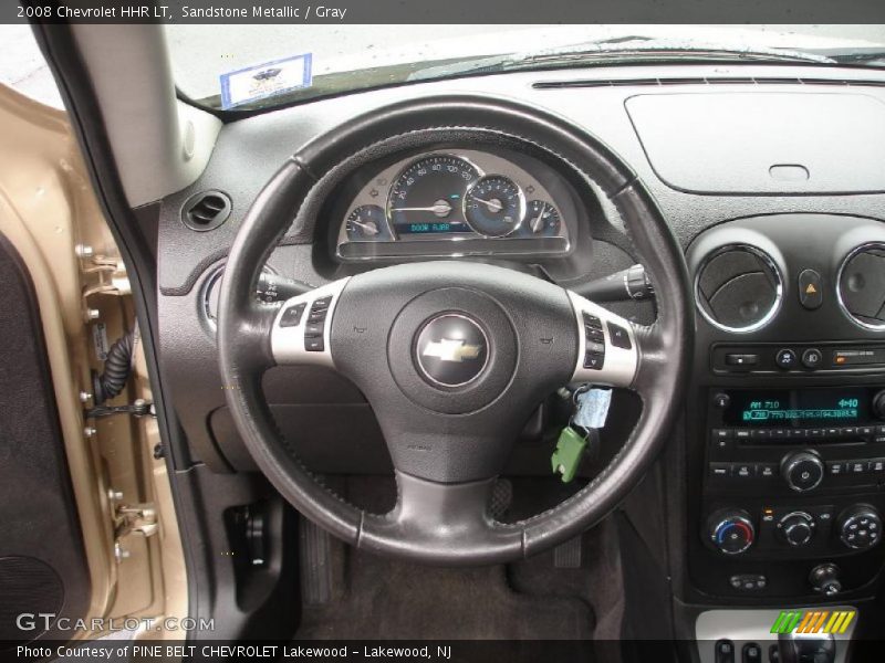 Sandstone Metallic / Gray 2008 Chevrolet HHR LT