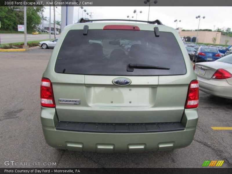Kiwi Green Metallic / Camel 2008 Ford Escape XLT