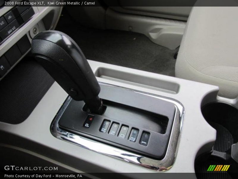 Kiwi Green Metallic / Camel 2008 Ford Escape XLT