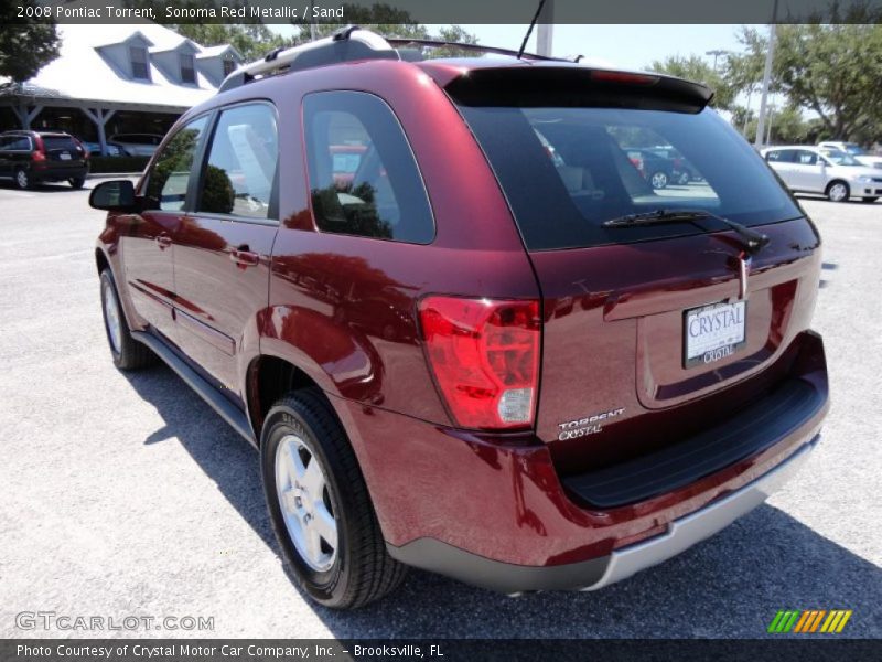 Sonoma Red Metallic / Sand 2008 Pontiac Torrent