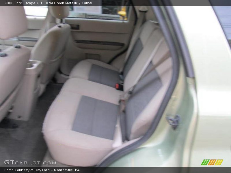 Kiwi Green Metallic / Camel 2008 Ford Escape XLT