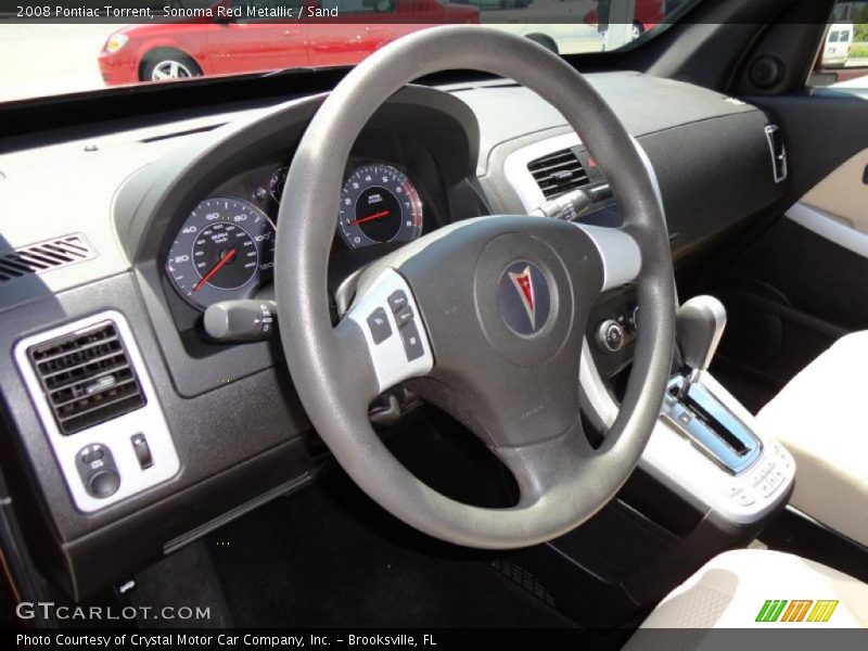 Sonoma Red Metallic / Sand 2008 Pontiac Torrent