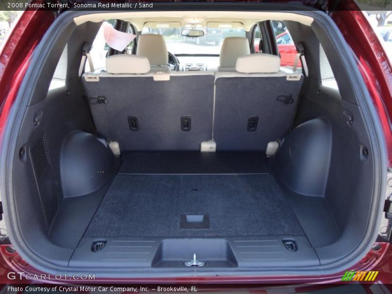 Sonoma Red Metallic / Sand 2008 Pontiac Torrent